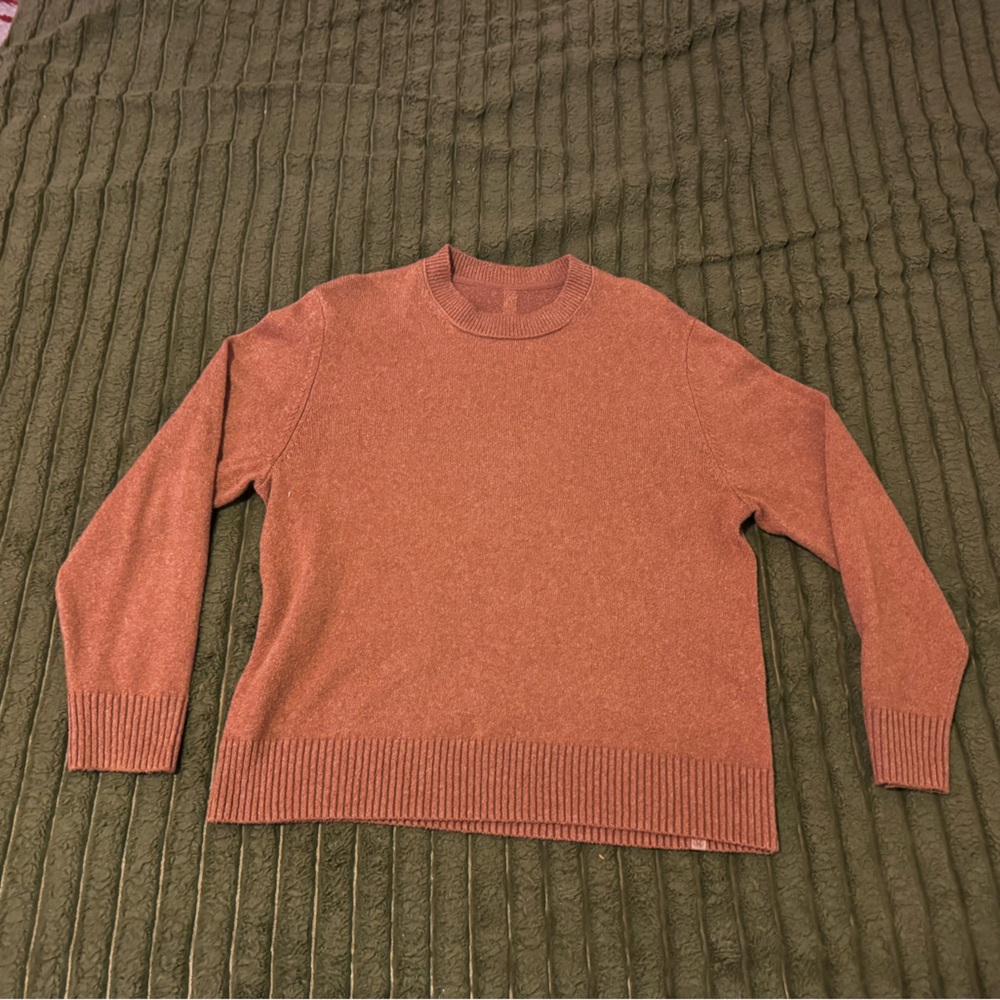 Lululemon Merino Wool Sweater Butternut Brown